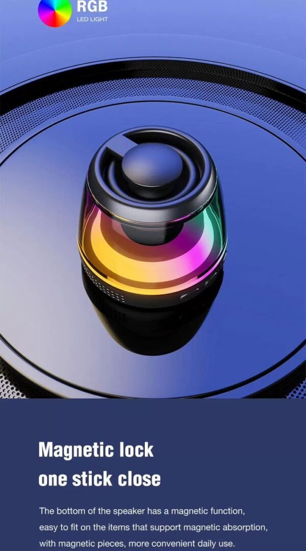 Speaker Bluetooth Magnetico - immagine 8