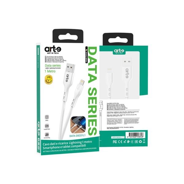 CAVO DATI E RICARICA DA USB/LIGHTNING 1MT Iphone - immagine 5