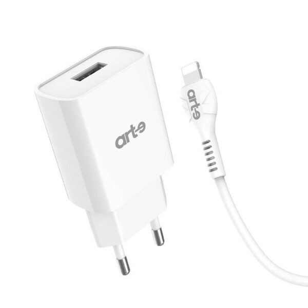 Caricabatteria da rete 2.1A usb  con cavo lightning - immagine 4