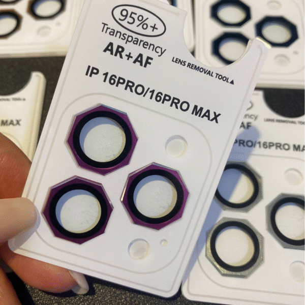Lenti Protezione Camera Iphone Ottagonali - immagine 6